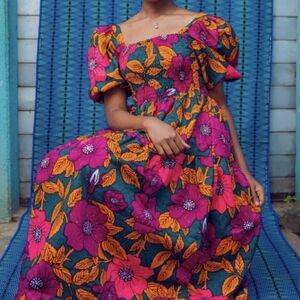 Elisamama hibiscus Dress